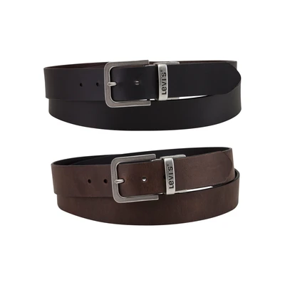 Abbildung von Levi&#039;s Plus Reversible CORE Unisex Gürtel, Größe: 130, Brown