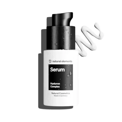 Abbildung von Serum Hyaluron 30ml hochdosierte Hyaluronsäure Anti Aging mit Sanddornblätter Extrakt, Spirulina &amp; Glycerin 100% Naturkosmetik Feuchtigkeitsserum, Gesichtsserum, Parfümfrei ml