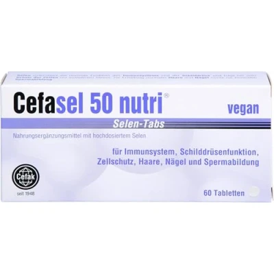 Abbildung von Cefasel 50 Nutri Selen Tabs 60 St