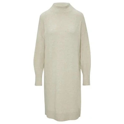 Abbildung von s.Oliver MIT Stehkragen Strickkleid, Damen, Größe: 40, Beige