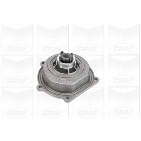 Abbildung von GRAF PA987 Wasserpumpe mit Dichtring mechanisch Stahlblech für Keilrippenriementrieb LAND ROVER: Discovery 2, Defender SUV Cabrio,