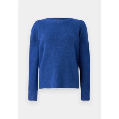 Abbildung von Selected Femme Slflulu O NECK Strickpullover, Damen, Größe: 44, Dazzling blue