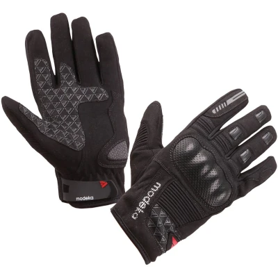 Abbildung von Modeka Motorradhandschuhe Fuego Handschuhe schwarz 10