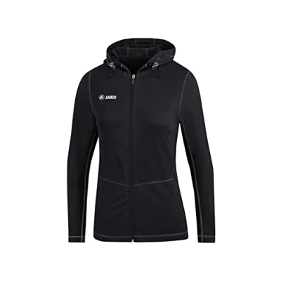 Abbildung von JAKO Run 2.0 Kapuzenjacke Damen Schwarz, 36
