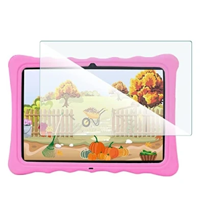 Abbildung von KARYLAX Displayschutzfolie aus flexiblem Glas, Härtegrad 9H, kratzfest, kompatibel mit Semeakoko Kinder Tablet 10 Zoll Android 13