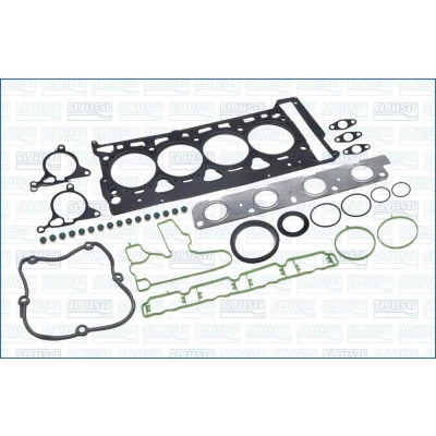 Abbildung von AJUSA 52271100 Dichtungssatz, Zylinderkopf mit Zylinderkopfdichtung, ohne Abgasrohrdichtung AUDI: A4 B8 Avant, A3 Schrägheck, A5 Coupe