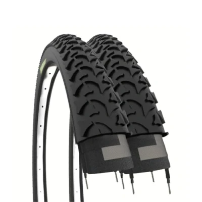Abbildung von Ecovelò Ebc26mbe 2 Reifen MTB 26 x 1,95 (50 559), Schwarz, Einheitsgröße