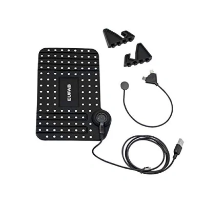 Abbildung von EUFAB 16476 Anti Rutsch Smartphone Halterung mit USB Ladekabel