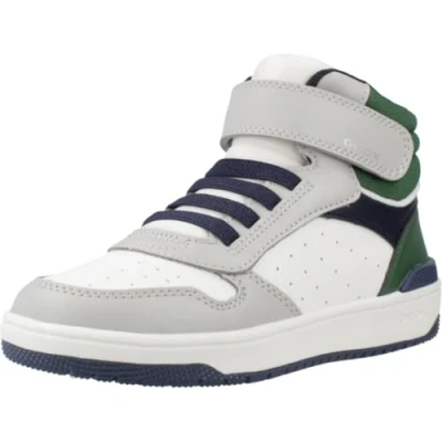 Abbildung von Geox Washiba Sneaker high für Kinder, Größe: 29, Light grey dark green Schuhe