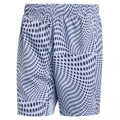 Abbildung von adidas Performance CLUB Graphshort kurze Sporthose, Herren, Größe: XS, Blue spark/aurora ink
