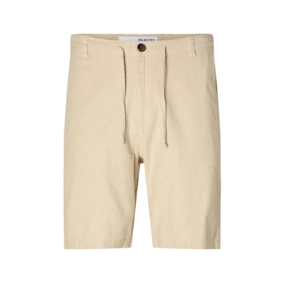 Abbildung von SLHREGULAR Brody Linen Shorts NOOS