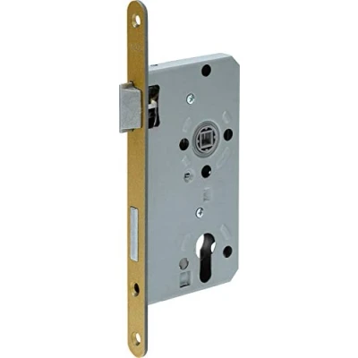 Abbildung von ABUS Einsteckschloss für Wohnungsabschlusstüren ES PZ2 L G 55 72 18 61699, Gold