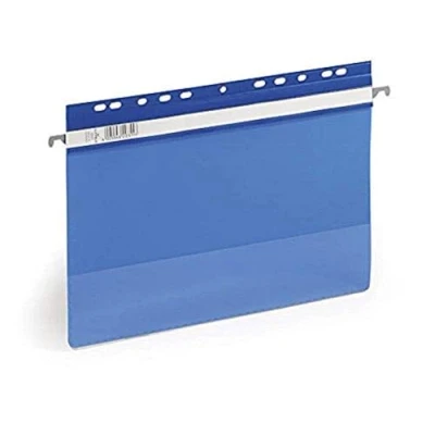 Abbildung von Durable Einhänge Sichthefter Economy, blau, Packung à 50 Stück, 256106