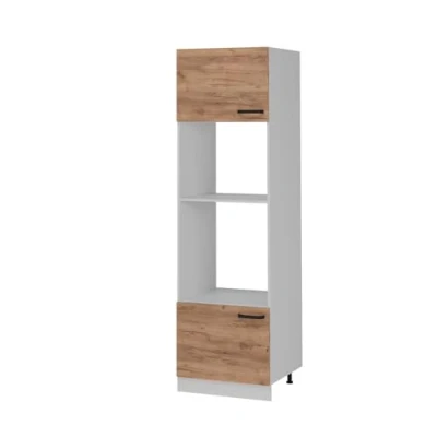 Abbildung von Vicco Mikrowellenschrank R Line, Goldkraft Eiche, 60 cm ohne Arbeitsplatte