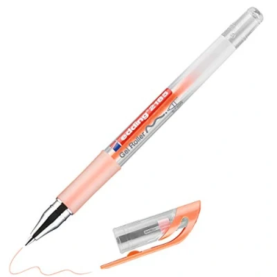 Abbildung von 10 x Edding Gelroller 2185 crystaljelly 0,7mm pastellorange