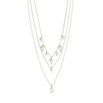 Abbildung von Pilgrim Jules Unisex Halskette, Größe: One Size, Silver plated