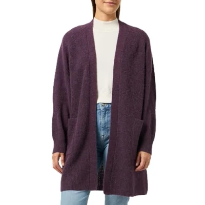 Abbildung von BOSS Felvassy Strickjacke, Damen, Größe: Large, Purple