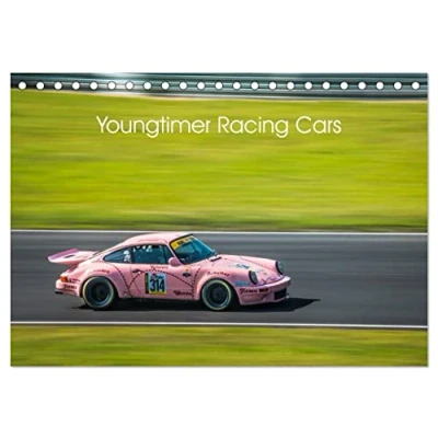 Abbildung von Youngtimer Racing Cars (Tischkalender 2025 DIN A5 quer), CALVENDO Monatskalender