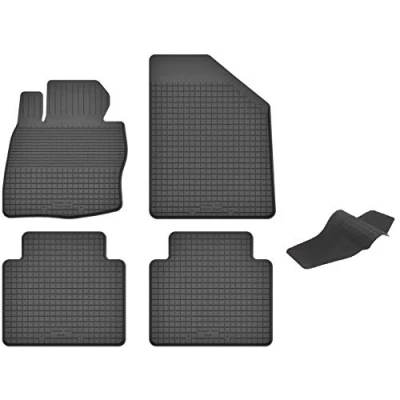 Abbildung von Gummimatten mit Tunnel kompatibel Honda Civic VIII (Bj. 2006 2012) ideal angepasst 5 Teile EIN Set