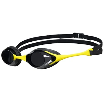 Abbildung von arena Cobra Original Swipe Unisex Wettkampfbrille für Erwachsene, Schwimmbrille mit Anti Beschlag Gläsern, UV Schutz, 4 Austauschbare Nasenstege