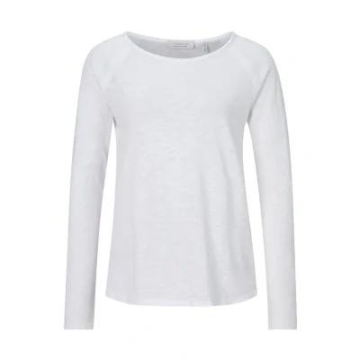 Abbildung von Rich &amp; Royal Organic Basicshirt AUS Biobaumwolle Langarmshirt, Damen, Größe: 42, White