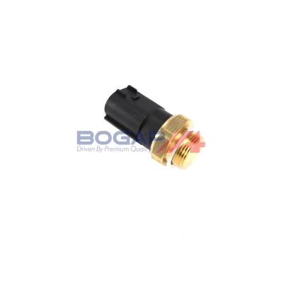 Abbildung von BOGAP A4126108 Kühlmitteltemperatursensor schwarz mit Unterlegscheiben VOLKSWAGEN: Golf 4 Schrägheck, Polo IV Touran I