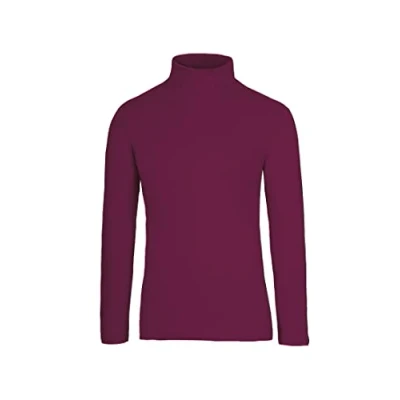 Abbildung von Trigema Herren 602010 Rollkragenshirt, Sangria, S