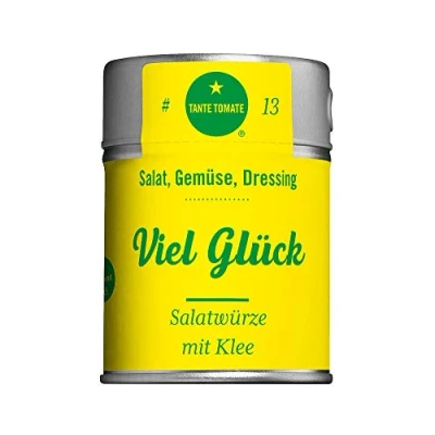 Abbildung von FVLFIL Tante Tomate Viel Glück! Salatwürze mit Klee Gewürzmischung 30g