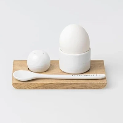 Abbildung von Räder Design Windlicht Eierbecher Set Better together
