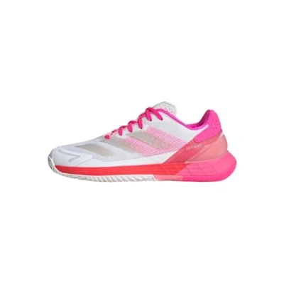 Abbildung von adidas Performance Defiant Speed Multicourt Tennisschuh cloud white champagne met lucid pink, Damen, Größe: 38 2/3 Schuhe