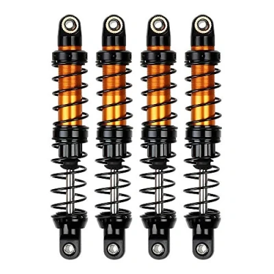 Abbildung von INJORA RC Stoßdämpfer 4pcs Shock Absorber Dämpfer Set für 1/10 Crawler Car Axial SCX10 90046 AXI03007 TRX4 TRX6 (120mm)