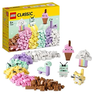 Abbildung von LEGO Classic Creative PLAY WITH Pastel 11028 Blockspielzeug für Kinder, Größe: One Size, Multi coloured