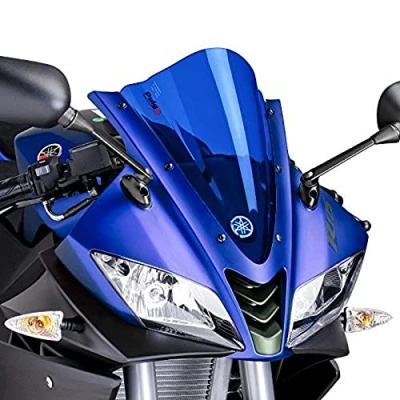 Abbildung von Puig 4637A Kuppel Racing Yamaha YXF R125 08 14, Blau