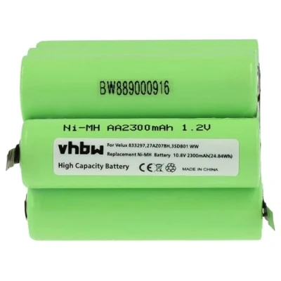 Abbildung von vhbw Akku Ersatz für 27AZ07BH, 3SD B01 WW, 833297 Dachfensterrollladen (2300mAh, 10,8V, NiMH)