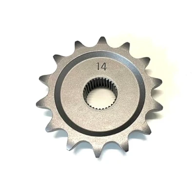 Abbildung von Ritzel 14 Zähne für Zündapp C, CS, CX, GTS, Hai, KS 50 (4 Gang, 5 Gang), passend 415er Kette (1/2 x 3/16), 16,5mm Aufnahme