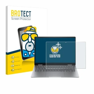 Abbildung von BROTECT Entspiegelungs Schutzfolie für HP Envy x360 14 fc0179ng Matte Displayschutz Folie, Anti Reflex, Fingerprint