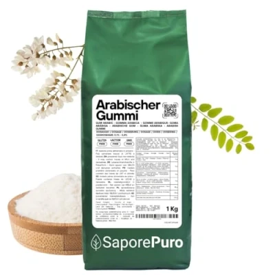 Abbildung von Saporepuro gummi Arabicum pulver 1 kg Arabischer Arabic gum powder