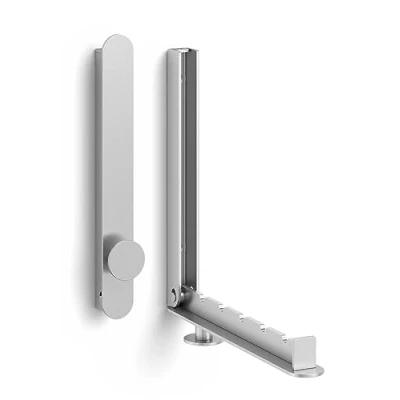 Abbildung von Zack Garderobenhaken PLETOR Klapp Garderobe matt 50685