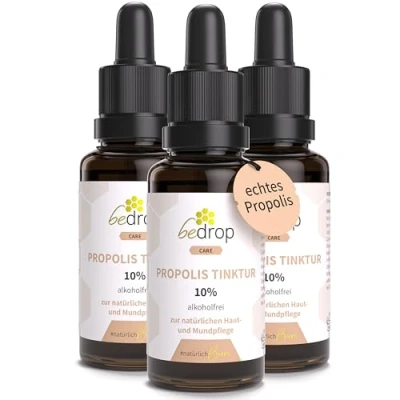 Abbildung von Propolis Tropfen ohne Alkohol Extrakt auch für Kinder &amp; Tiere geeignet Reine Imker Qualität, alkoholfrei, keine Zusatzstoffe