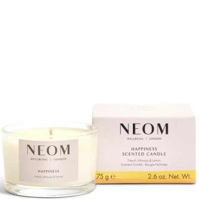 Abbildung von NEOM Happiness Scented Travel Candle