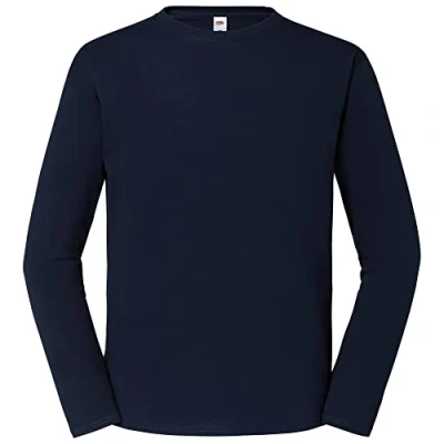 Abbildung von Fruit of the Loom Rundhalsshirt Iconic 195 Ringspun Premium Long Sleeve T