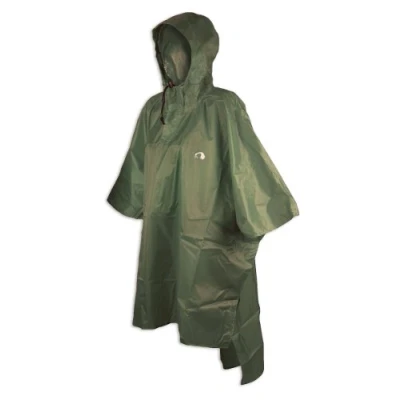 Abbildung von Tatonka Poncho 3 (XL XXL) Wasserdichtes Regencape mit Kapuze und Schnürzug Inklusive Beutel Größe XL XXL (cub)
