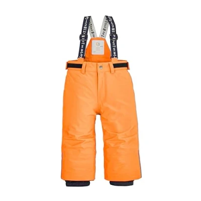 Abbildung von first instinct by killtec Kinder Skihose/Funktionshose mit Trägern und Schneefang FISW 33 MNS SKI PNTS, neon orange, 110, 42255 000