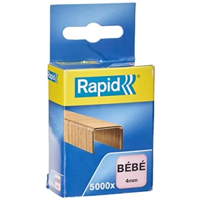 Abbildung von Rapid Heftklammern Bebe, verkupfert