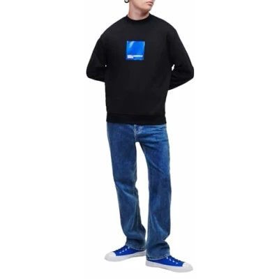 Abbildung von Karl Lagerfeld Jeans Regular LOGO Sweatshirt, Herren, Größe: Small, Black