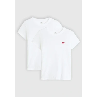 Abbildung von Levi&#039;s Basic T Shirt (2er Pack) Damen Mehrfarbig /