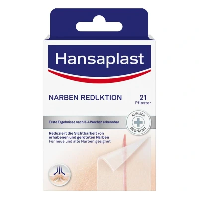 Abbildung von Hansaplast Pflaster zur Behandlung von Narben