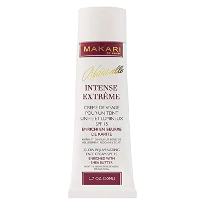 Abbildung von Makari Naturalle Intensive Extreme Lightening Gesichtscreme 1.7oz Feuchtigkeitsspendende und Toning Creme mit Shea Butter &amp; SPF 15 Anti Aging Whitening Behandlung für dunkle Flecken, Akne Narben