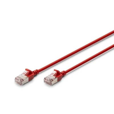 Abbildung von Assmann DIGITUS CAT 6A F FTP SlimPatchk.,CU,LSZH AWG 32/7, 3m,Rot