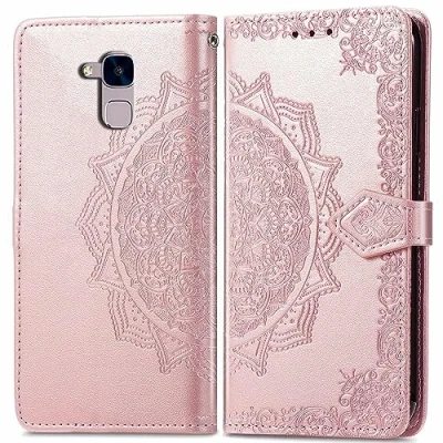 Abbildung von BIIULHCI Hülle für Huawei Honor 5C,Klappbar Leder Tasche Case Cover,Handyhülle 5C Kartenfach Standfunktion Schutzhülle Klapphülle Lederhülle